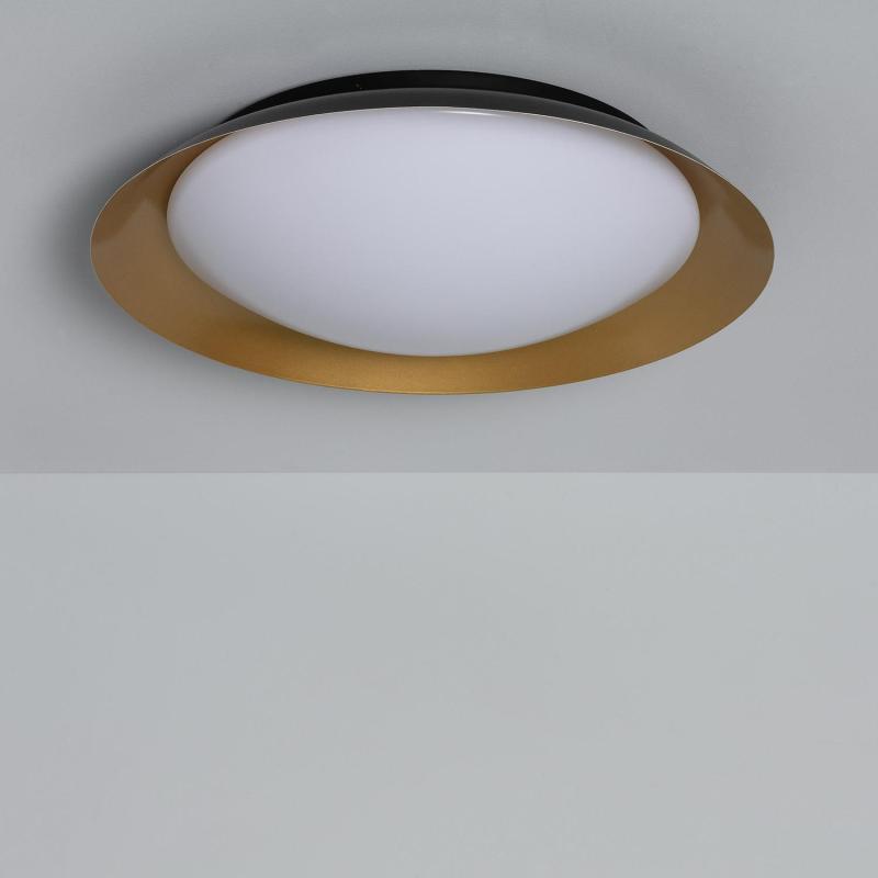 Bild von LED-Deckenleuchte 30W Rund Metall Ø500mm CCT Wählbar Taylor