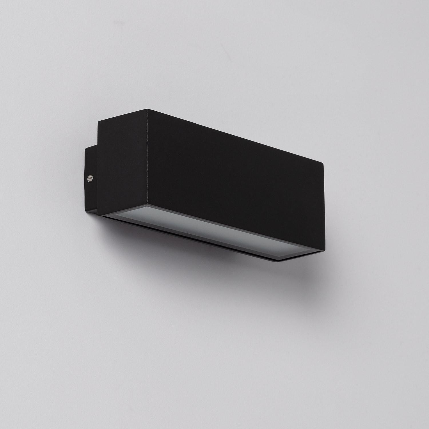 Kinkiet Ścienny Zewnętrzny LED 11W z Aluminium Podwójne Oświetlennie Czarny Carinae - parametry