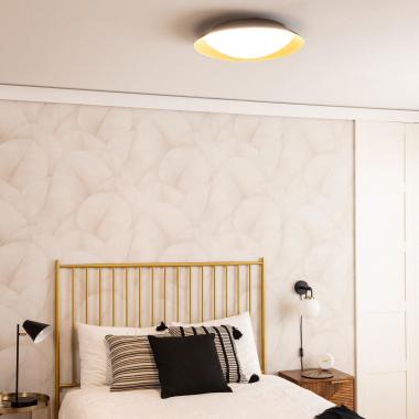 Bild von LED-Deckenleuchte 30W Rund Metall Ø500mm CCT Wählbar Taylor