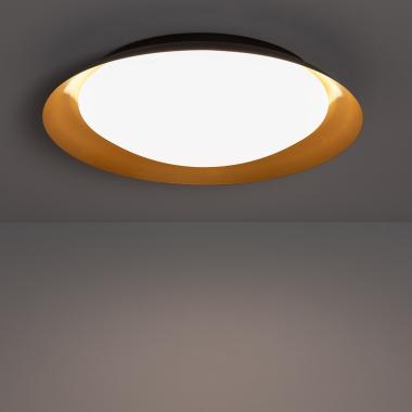 Bild von LED-Deckenleuchte 30W Rund Metall Ø500mm CCT Wählbar Taylor