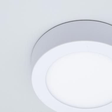 Afbeelding van Plafondlamp LED 6W Rond Aluminium Slim Ø110 mm CCT Selecteerbaar Galán SwitchDimm