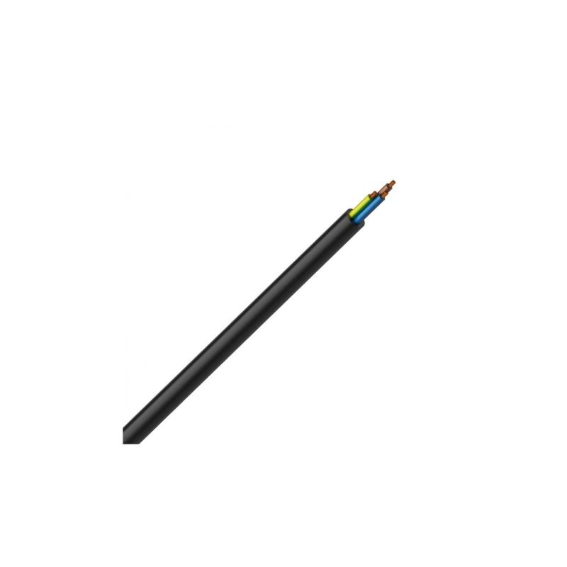 Cavo Prolunga Industriale Schuko 10x5m H07RN-F, IP44, Per Esterno, 3x1.5mm&sup2;, 3500W