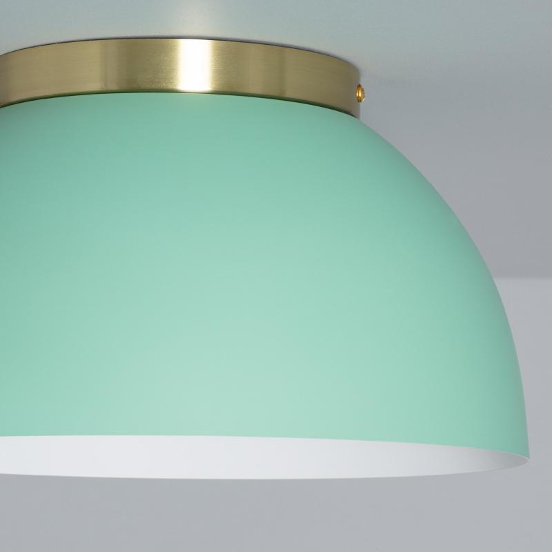 Image de Plafonnier Rond Aluminium Ø300 mm Bosco Gold