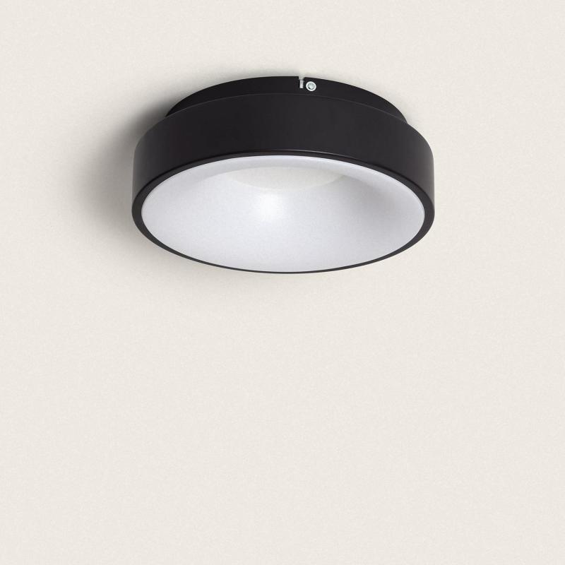 Image de Plafonnier LED 20W Rond Aluminium Ø300 mm CCT sélectionnable Jacob