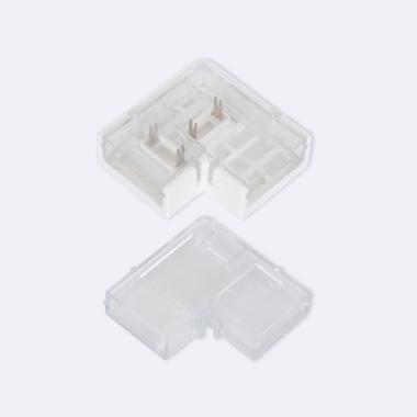 Eckverbinder für LED-Streifen Selbstgleichrichtend 220V AC SMD Silicone FLEX Breite 12 mm