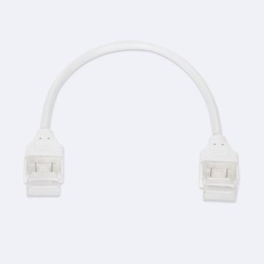 Verbinder doppelt mit Kabel für LED-Streifen Selbstgleichrichtend 220V AC SMD Silicone FLEX Breite 12 mm