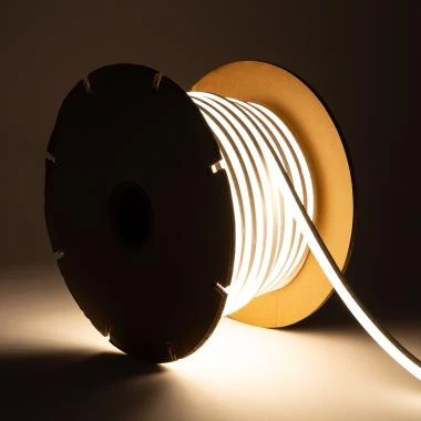 LED Pásek Neon Stmívatelný 220V ROLE 50m N-FLEX8 8W/m Střih každých 100cm IP65