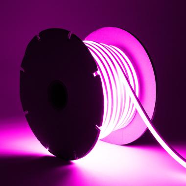 Taśma Led Neon Ściemnialna 220V ROLKA 50m Sflex8 8W/m Cięcie 100cm IP65
