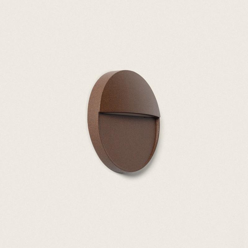 Afbeelding van LED Wandlamp Outdoor  3 W CCT Aluminium Rond  Jade