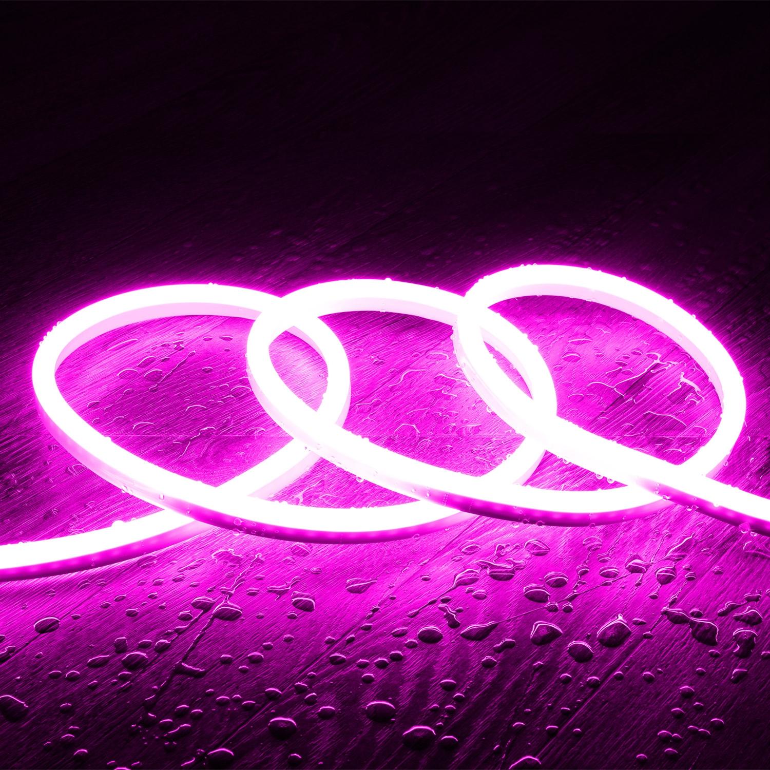 Taśma Led Neon Ściemnialna 220V Sflex8 8W/m Cięcie 100cm IP65 Na wymiar