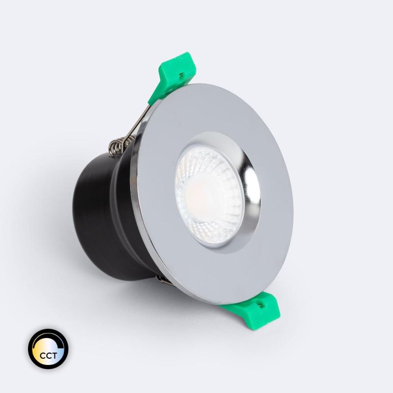Afbeelding van Downlight LED 8W Rond Dimbaar IP65 Zaagmaat Ø65 mm CCT Selecteerbaar RF90 Solid Design