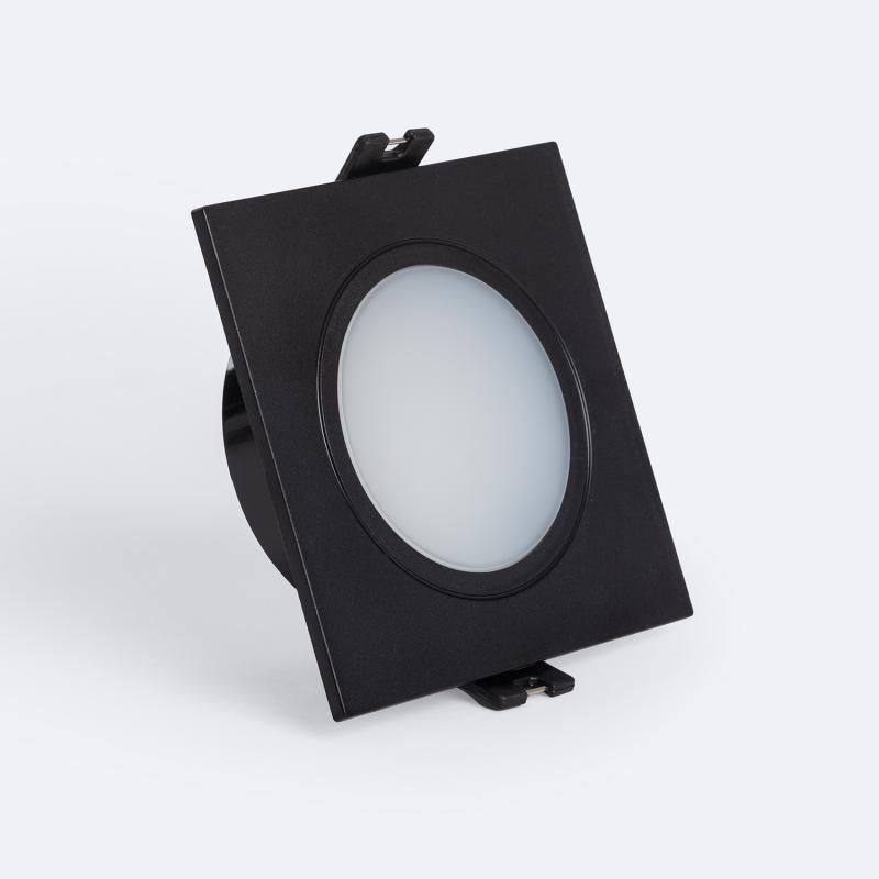 Bild von Downlight-Ring Quadratisch IP65 für LED-Glühbirnen GU10 / GU5.3 Schnitt Ø75 mm Maxis