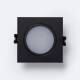 Bild von Downlight-Ring Quadratisch IP65 für LED-Glühbirnen GU10 / GU5.3 Schnitt Ø75 mm Maxis