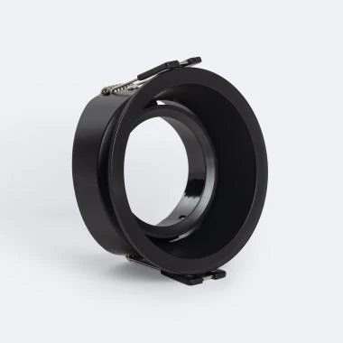 Portafaretto da Incasso Circolare Lampadina LED GU10 / GU5.3 Foro Ø75 mm Suefix