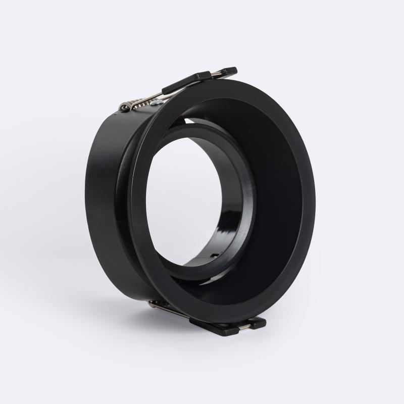 Image of Suefix Round Tilting Donwlight Bezel Ø75mm Cut Out for GU10 / GU5.3 LED Bulbs