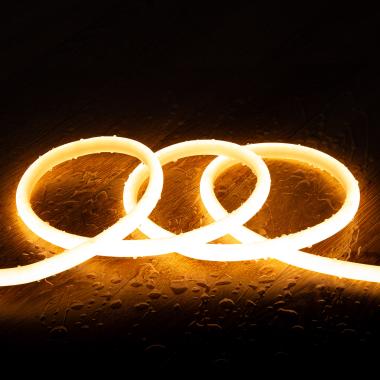 Striscia LED Neon Regolabile 220V Circolare 8W/m SFLEX14 IP65 Taglio 100cm