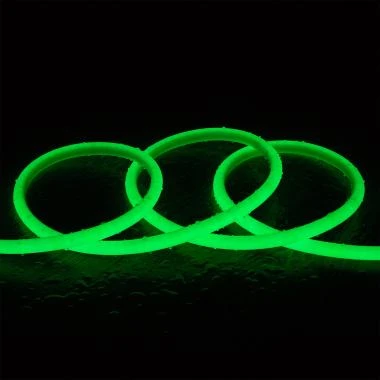 Striscia LED Neon Regolabile 220 V Circolare 8 W/m Taglio ogni 100 cm IP65 N-FLEX14 su misura