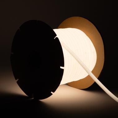 LED Streifenrolle Neon Dimmbar 220V 50m Rund 8W/m Schnitt 100cm IP65 N-FLEX14