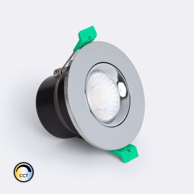 LED Downlight Einbaustrahler 8W Rund Dimmbar IP65 Ausschnitt Ø65 mm CCT Wählbar RF90 Solid Design Einstellbar