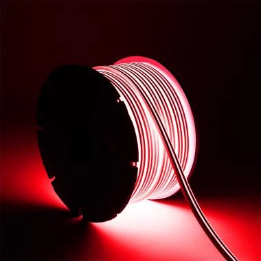 Led Strip Neon 48v ROL 50m 8W/m te knippen om de 5cm IP65 NFLEX6