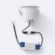 Afbeelding van Downlight LED 12W Rond  (UGR15) Wit  LIFUD Zaagmaat Ø75 mm