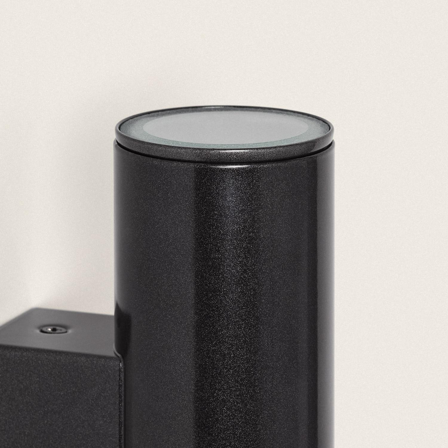 Kinkiet Ścienny Zewnętrzny Oświetlenie Dwustronne Pimlico Antracita - widok prezentacyjny