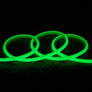 Led Strip Neon Dimbaar 220V Rond SFLEX17 8W/m te knippen om de 100cm IP65 Op maat