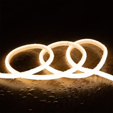 Taśma Led Neon Ściemnialna 220V Okrągły Sflex17 8W/m Cięcie 100cm IP65 Na wymiar
