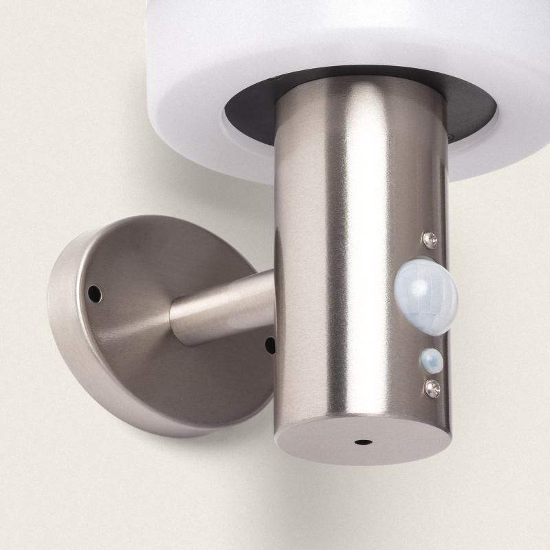 Image of Ashier 1,5W Aluminium Outdoor Solar LED Wall Lamp with Motion Sensor