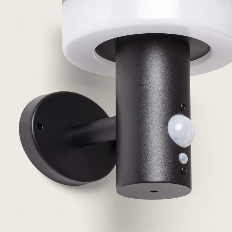 Image de Applique Murale Extérieure Solaire LED 1.5W Aluminium avec Détecteur de Mouvement Ashier