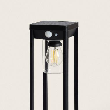 Image of Devah 2W Aluminium Outdoor Solar LED Bollard with Motion Sensor 60cm 