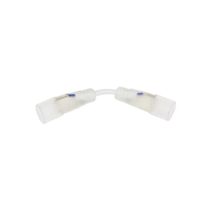 Bild von Verbinder Doppelt LED-Streifen Neon Dimmbar 220V Rund SFLEX17 mit Kabel