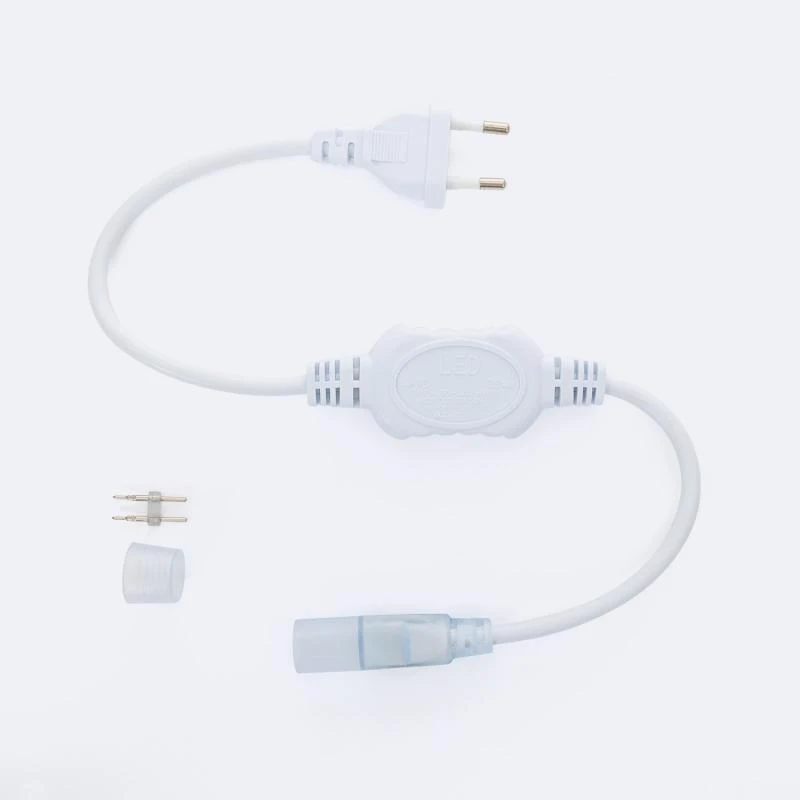 Bild von Gleichrichterkabel für LED-Neonstreifen Dimmbar 220V Rund SFLEX14