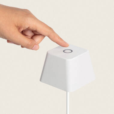 Obrázek Přenosná Venkovní Stolní LED Lampa z Hliníku s Dobíjecí Baterií Willy