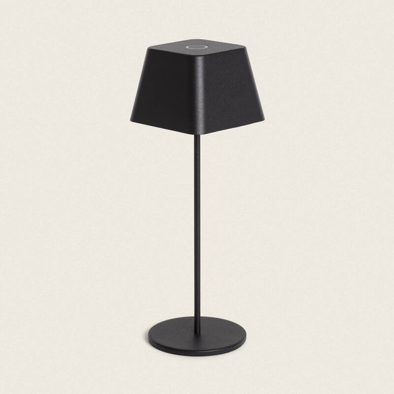 Bild von LED Tischlampe 1.2W Tragbar Aussen Aluminium mit wiederaufladbarem USB-Akku Willy