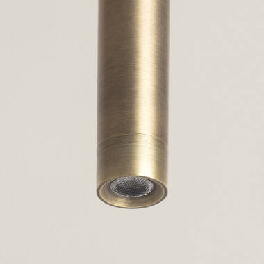 Bild von LED Wandleuchte mit Leselicht 2.5W Aluminium mit USB Anschluss Gazny