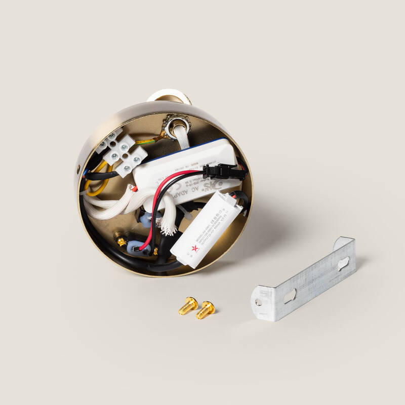 Bild von LED Wandleuchte mit Leselicht 2.5W Metall mit USB Anschluss Gazny