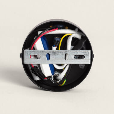Image de Lampe Murale LED 2.5W Ronde Aluminium avec Port USB Gazny