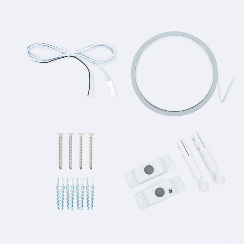 Image de kit de Montage Aérien Line Light 10m pour Rubans LED 12/24/48V 