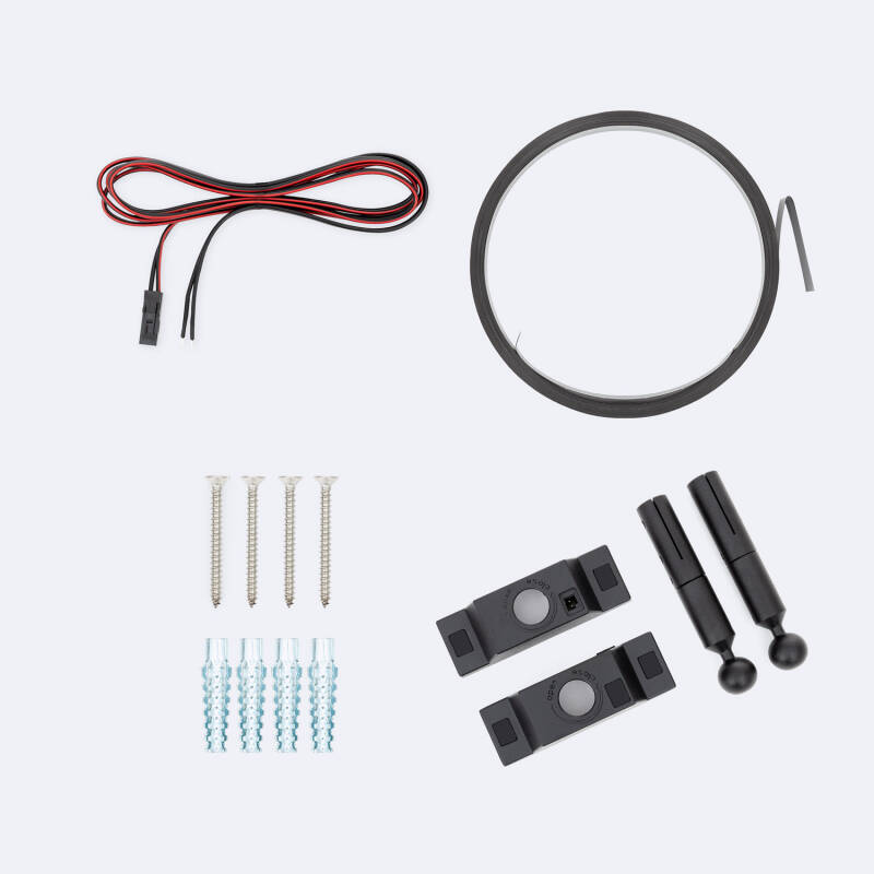 Immagine di Kit di Montaggio Aereo Line Light per Strisce LED 12/24/48V 