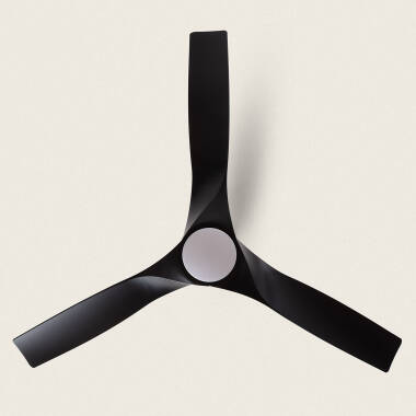 Immagine di Ventilatore da Soffitto Silenzioso Egina Nero 132cm Motore DC