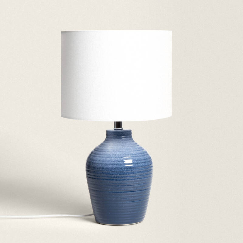 Image of Jar Ceramic Table Lamp 