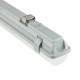 Image of PC Watertight Screen for a 1200mm (4ft) LED Tube with One Side Power