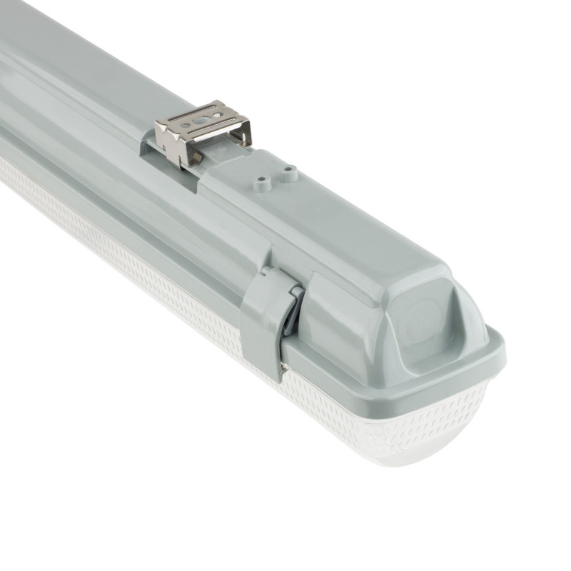Immagine di Plafoniera Stagna per un Tubo LED 1200mm PC/PC Connessione Unilaterale