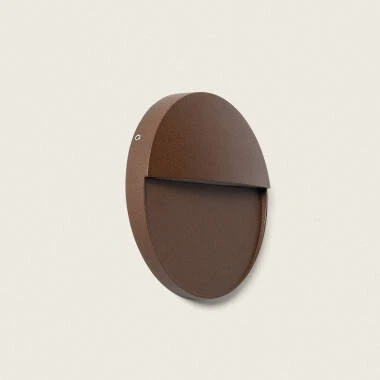 Applique Murale Extérieure LED 6,5W CCT Sélectionnable Aluminium Saillie Ronde Jade