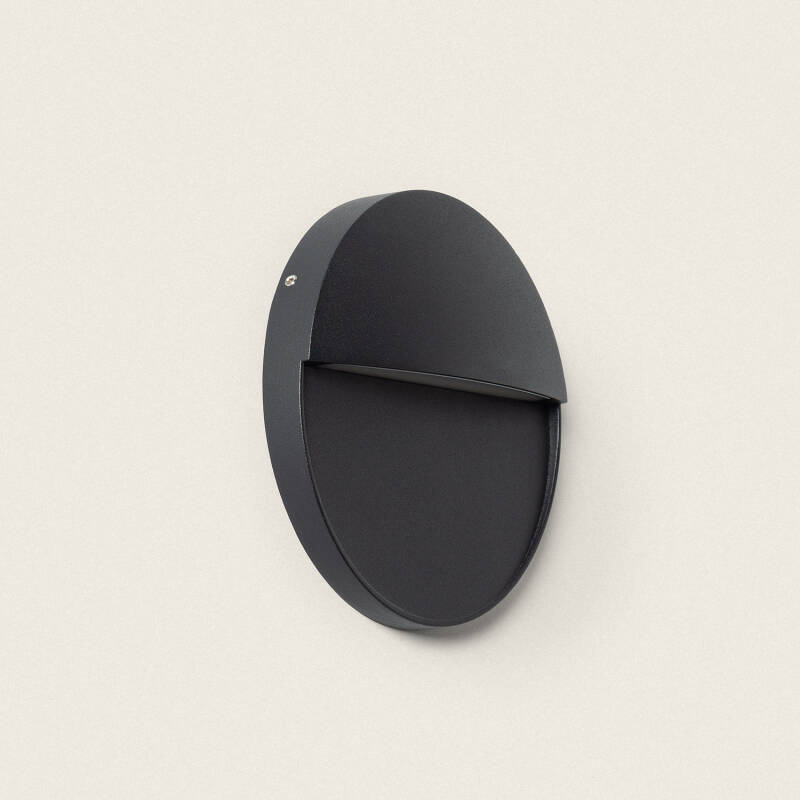 Afbeelding van LED-wandlamp Outdoor  6,5 W Selecteerbare CCT Aluminium, rond Opbouw Jade