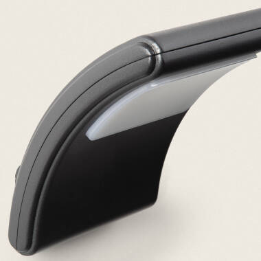 Image of Wilbert Oblong 8W Outdoor LED Wall Lamp in Black Image of Wilbert Oblong 8W Outdoor LED Wall Lamp in Black