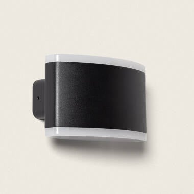 Wandlamp Outdoor LED 15W Rechthoekig  Aluminium Zwart Bertol