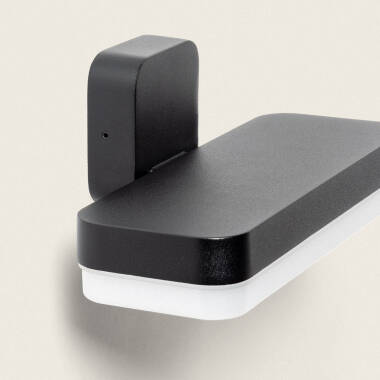 Afbeelding van Wandlamp Outdoor LED 10W Rechthoekig Zwart Mirto