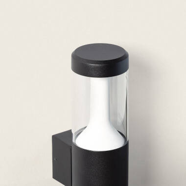 Image of Cergo 8W Double Sided Outdoor LED Wall Lamp in Black 